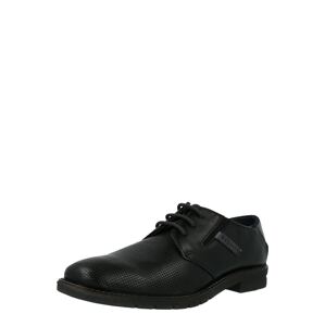 bugatti Fűzős cipő 'Merlo'  fekete