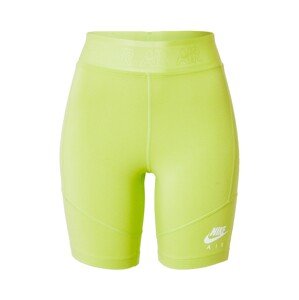 Nike Sportswear Leggings 'Air'  citromzöld / fehér