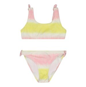 OVS Bikini  sárga / fehér / rózsaszín