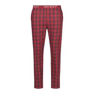 Skiny Pizsama nadrágok  piros / fekete / fehér