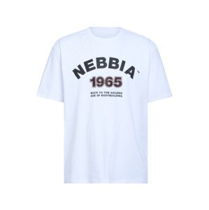 NEBBIA Póló 'Golden Era'  piros / fekete / fehér