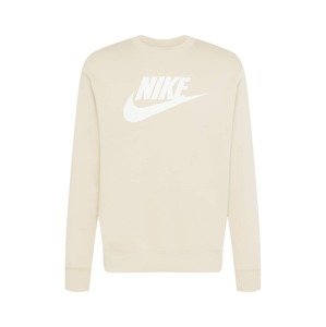 Nike Sportswear Sport szabadidős felsők  bézs / fehér