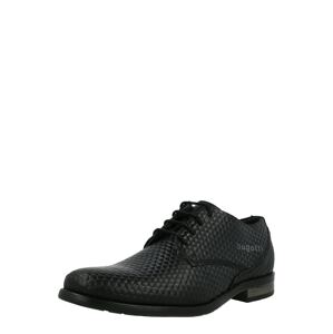 bugatti Fűzős cipő 'Licio'  fekete / szürke