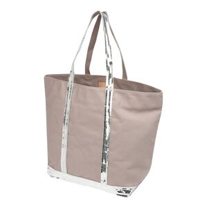 Vanessa Bruno Shopper táska 'CABAS'  fáradt rózsaszín / ezüst