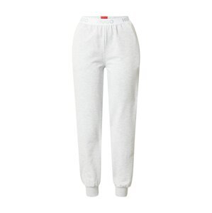 HUGO Pizsama nadrágok  szürke melír / fehér