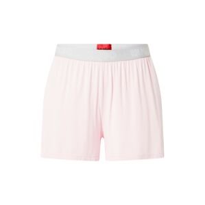 HUGO Pizsama nadrágok  rózsaszín / szürke