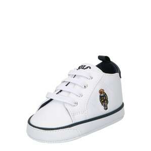Polo Ralph Lauren Tipegő cipők 'QUILTON BEAR GORE LAYETTE'  tengerészkék / barna / olíva / fehér