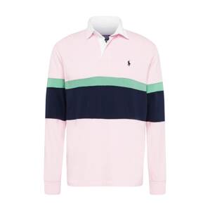 Polo Ralph Lauren Póló  tengerészkék / jáde / rózsaszín / fehér