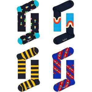 Happy Socks Zokni  világoskék / sárga / piros / fekete