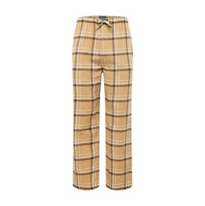 Polo Ralph Lauren Pizsama nadrágok  világosbarna / sötét barna / fehér