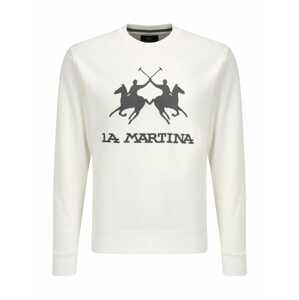 La Martina Tréning póló  fekete / fehér