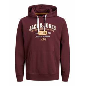 Jack & Jones Plus Tréning póló 'STAMP'  piros / vegyes színek