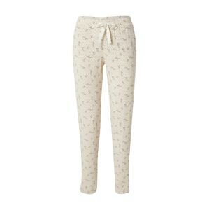 SCHIESSER Pizsama nadrágok  krém / barna / fekete / fehér