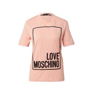 Love Moschino Póló  világos-rózsaszín / fekete