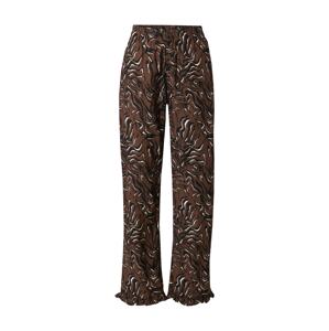 Envii Pizsama nadrágok  barna / fekete / fehér