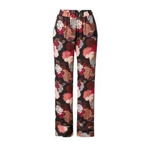 Hunkemöller Pizsama nadrágok  fáradt rózsaszín / rikító piros / fekete / fehér