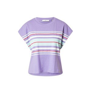 ESPRIT Póló  pasztellkék / világoslila / rózsaszín / fehér