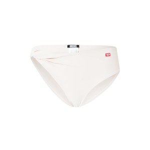 DIESEL Bikini nadrágok  világos bézs / piros / fehér