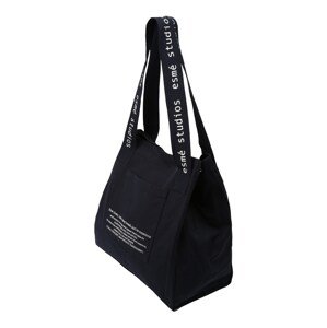 Esmé Studios Shopper táska 'Alana'  sötétkék / fehér