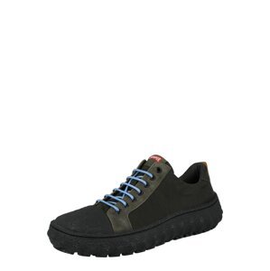 CAMPER Rövid szárú sportcipők 'Ground'  világoskék / barna / sötétzöld / fekete