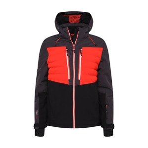 KILLTEC Kültéri kabátok  sötétszürke / piros / fekete