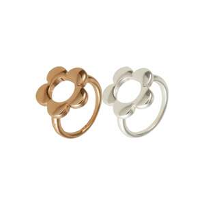 WEEKDAY Gyűrűk 'Jasmine'  arany / ezüst