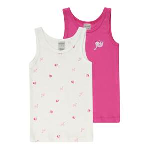 SCHIESSER Trikó és alsó póló  pitaja / fáradt rózsaszín / fekete / fehér