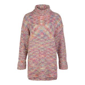 OBJECT Oversize pulóver 'PEGGY'  krém / pasztellkék / világos-rózsaszín / tűzpiros
