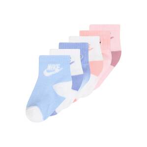 Nike Sportswear Zokni  világoskék / rózsaszín / fehér