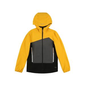 ICEPEAK Kültéri kabátok 'Kenmore'  sárga / szürke / fekete