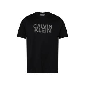 Calvin Klein Big & Tall Póló  világosszürke / fekete