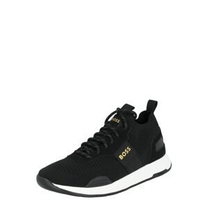 BOSS Black Rövid szárú sportcipők 'Titanium'  arany / fekete