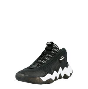 ADIDAS SPORTSWEAR Magas szárú sportcipők 'Exhibit B Candace Parker'  fekete / fehér