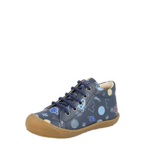 NATURINO Tipegő cipők 'MINI'  kék / éjkék / világoskék / sárga