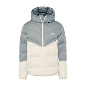 Nike Sportswear Téli dzseki  szürke / világosszürke / fehér