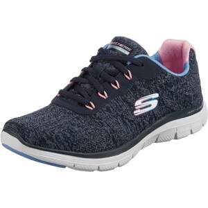 SKECHERS Rövid szárú sportcipők 'Appeal 4.0'  kék / sötétkék / rózsaszín / fekete