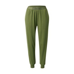 Calvin Klein Underwear Pizsama nadrágok  zöld / fekete