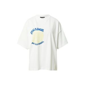 Pegador Oversize póló 'Tarzana'  kék / világos sárga / fehér