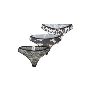 Moschino Underwear Slip  világos bézs / piros / fekete / fehér