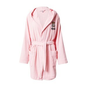 Moschino Underwear Rövid fürdőköpeny 'ACCAPPATOIO'  rózsaszín / barna / fehér / ezüstszürke