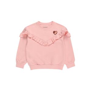 STACCATO Tréning póló  barna / rózsaszín / fehér