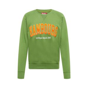 Derbe Tréning póló 'Hambourg'  zöld / narancs / fehér