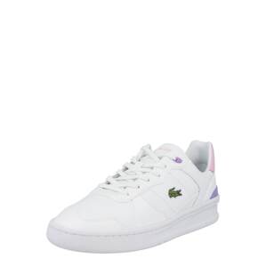 LACOSTE Rövid szárú sportcipők  zöld / lila / világos-rózsaszín / fehér