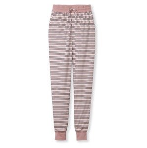 CALIDA Pizsama nadrágok  fáradt rózsaszín / fekete / fehér