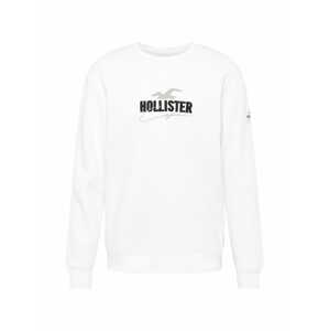 HOLLISTER Tréning póló 'EMEA'  világosszürke / fekete / fehér