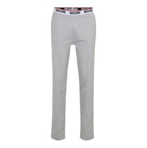 Moschino Underwear Pizsama nadrágok  szürke melír / sötétvörös / fekete / fehér