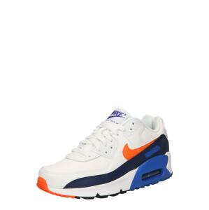 Nike Sportswear Sportcipő 'Air Max 90'  tengerészkék / sötétkék / narancs / fehér
