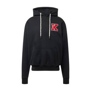 Karl Kani Tréning póló 'Retro'  piros / fekete / fehér