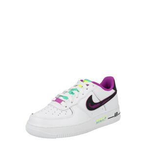 Nike Sportswear Sportcipő 'AIR FORCE 1 LV8'  fehér / fekete / lila