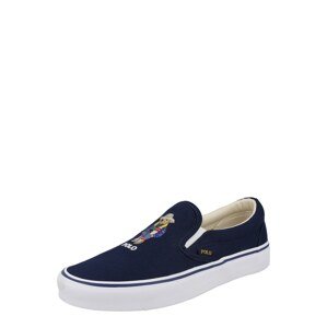 Polo Ralph Lauren Belebújós cipők 'KEATON'  kék / tengerészkék / világosbarna / fehér
